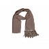 Georgette stole with feathers attached to it Georgette stole with feathers attached to it